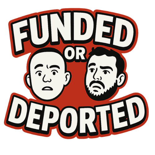 Funded or Deported Logo